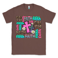 Chestnut faith with cross Classic Tee - AdoDesignShop