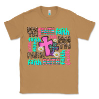 Toasted Coconut faith with cross Classic Tee - AdoDesignShop