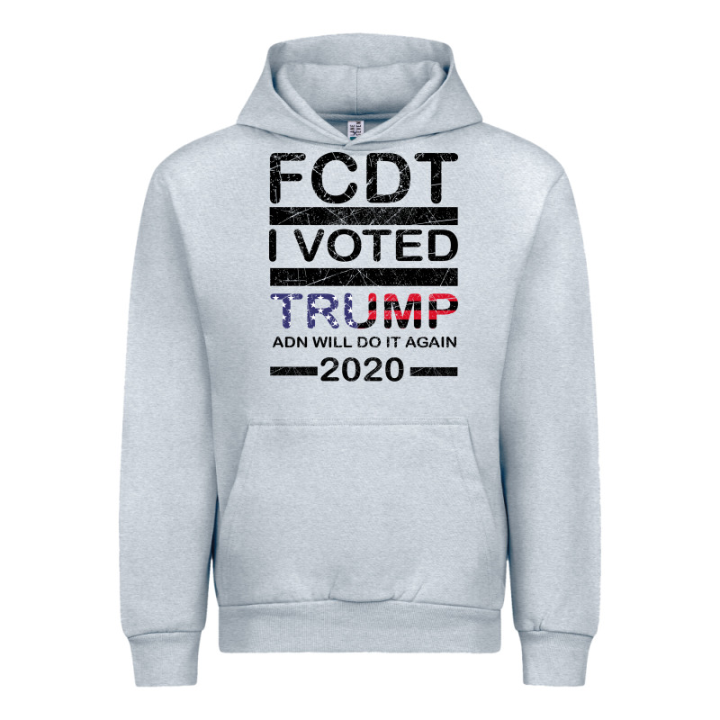 Hell Yeah I Voted Trump And Will Do It Again 2020 Urban Hoodie by Bettercallsaul | Teevron