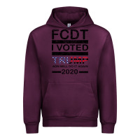 Mauve Wine hell yeah i voted trump and will do it again 2020 Urban Hoodie - Bettercallsaul