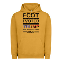 Pigment Peanut Butter hell yeah i voted trump and will do it again 2020 Urban Hoodie - Bettercallsaul