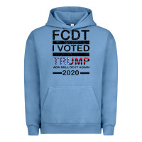 Pigment Pebble Blue hell yeah i voted trump and will do it again 2020 Urban Hoodie - Bettercallsaul