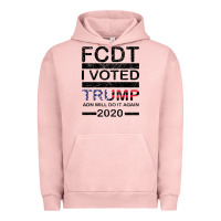 Pigment Salmon hell yeah i voted trump and will do it again 2020 Urban Hoodie - Bettercallsaul