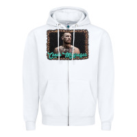White sport conor mcgregor Zipper Hoodie - AdoDesignShop