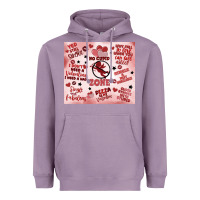 Lavender funny valentine's day Heavyweight Hoodie - MaliasSmallBusiness