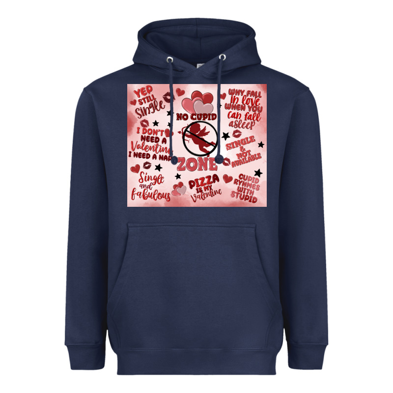 Funny Valentine's Day Heavyweight Hoodie by MaliasSmallBusiness | Teevron