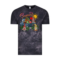 Cloud Black summer Vintage Tee - SublimationCraftShop