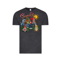 Vintage Black summer Vintage Tee - SublimationCraftShop