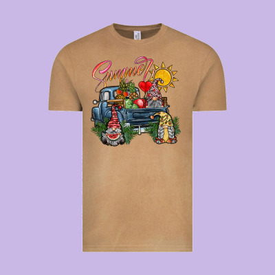 Summer Vintage Tee Designed By Sublimationcraftshop