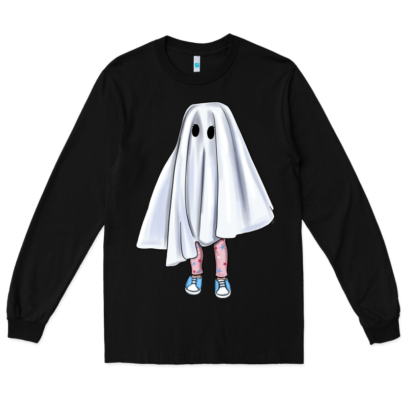 Cute Ghost Long Sleeve Tee by BundleAndBundleShop | Teevron