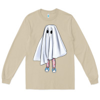 Mushroom cute ghost Long Sleeve Tee - BundleAndBundleShop