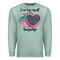 Seafoam i can buy myself turquoise Premium Sweatshirt - MaliasSmallBusiness