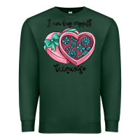 Sports Green i can buy myself turquoise Premium Sweatshirt - MaliasSmallBusiness