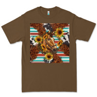 Cacao western horse Premium Tee - BarkalooDesign