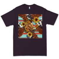Plum western horse Premium Tee - BarkalooDesign