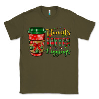 Army Green flannels lattes leggings Classic Tee - BundleAndBundleShop