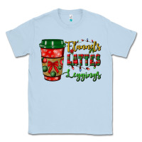 Dusty Blue flannels lattes leggings Classic Tee - BundleAndBundleShop