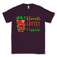 Plum flannels lattes leggings Classic Tee - BundleAndBundleShop
