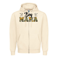 Sandshell boy mama camouflage pattern mother's day Zipper Hoodie - Artiststas