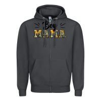 Smoke boy mama camouflage pattern mother's day Zipper Hoodie - Artiststas