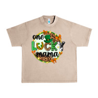 French Oak One lucky mama  St. Patricks Day Urban Heavy Tee - Neo Western