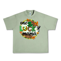 Oil Green One lucky mama  St. Patricks Day Urban Heavy Tee - Neo Western