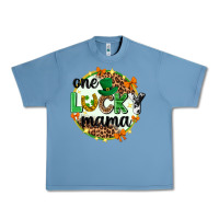 Pebble Blue One lucky mama  St. Patricks Day Urban Heavy Tee - Neo Western
