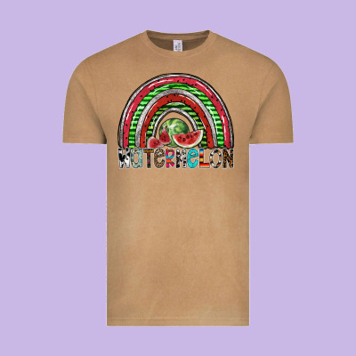Watermelon Vintage Tee Designed By Sublimationcraftshop