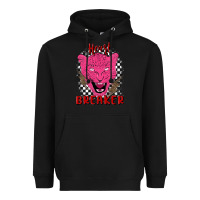 Black heartbreaker Heavyweight Hoodie - MaliasSmallBusiness
