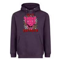 Plum heartbreaker Heavyweight Hoodie - MaliasSmallBusiness