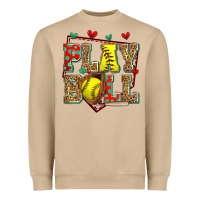 Mushroom play ball softball Heavyweight Sweatshirt - Zillion Design Studio