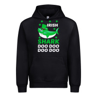 Black Irish Shark Doo Doo Doo Saint Patricks Day Urban Hoodie - Bettercallsaul