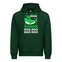 Forest Green Irish Shark Doo Doo Doo Saint Patricks Day Urban Hoodie - Bettercallsaul