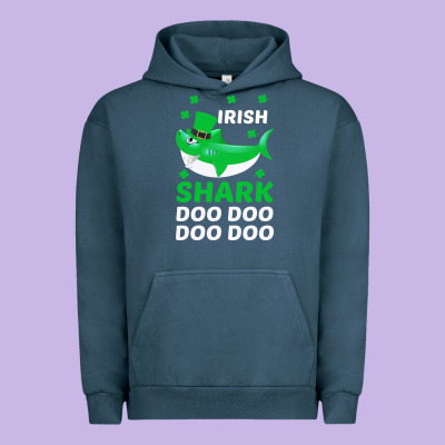 Irish Shark Doo Doo Doo Saint Patricks Day Urban Hoodie Designed By Bettercallsaul