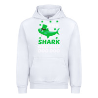 White Irish Shark Doo Doo Doo Saint Patricks Day Urban Hoodie - Bettercallsaul