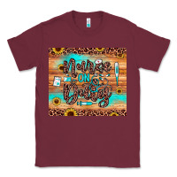 Burgundy nurse on duty Classic Tee - JahusDesignShop