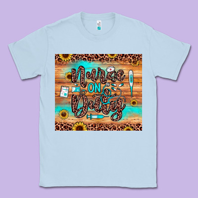 Nurse On Duty Classic Tee Designed By Jahusdesignshop