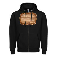 Black wood leopard and shimmer background 3200x2400 Zipper Hoodie - AdoDesignShop