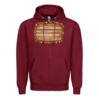 Burgundy wood leopard and shimmer background 3200x2400 Zipper Hoodie - AdoDesignShop