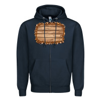 Navy wood leopard and shimmer background 3200x2400 Zipper Hoodie - AdoDesignShop