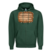 Sports Green wood leopard and shimmer background 3200x2400 Zipper Hoodie - AdoDesignShop