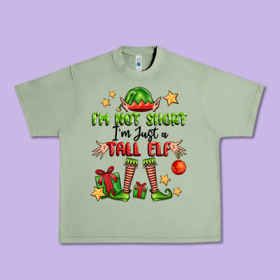 Im Not  Im Just A Tall Elf Urban Heavy Tee Designed By Fadigitalartstudio