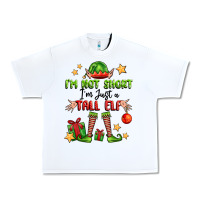 White im not  im just a tall elf Urban Heavy Tee - FaDigitalArtStudio