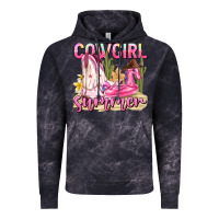 Cloud Black cowgirl summer Vintage Hoodie - texasbilliewilder