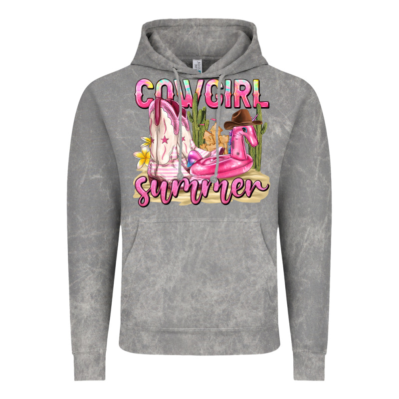 Cowgirl Summer Vintage Hoodie by texasbilliewilder | Teevron
