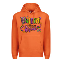 Carrot rollin' with my krewe mardi gras Premium Hoodie - LillyAllenDesigns