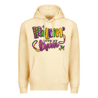 Pina Colada rollin' with my krewe mardi gras Premium Hoodie - LillyAllenDesigns