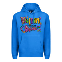 True Royal rollin' with my krewe mardi gras Premium Hoodie - LillyAllenDesigns