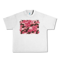 Lunar Rock pink camouflage background Urban Heavy Tee - BarkalooDesign