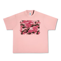 Salmon pink camouflage background Urban Heavy Tee - BarkalooDesign